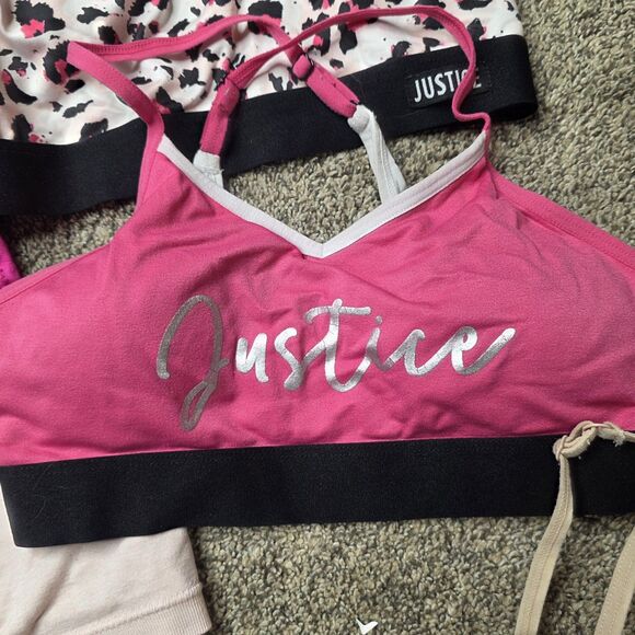 Girls Training Bras And Bralettes Lot Of 13 Athletic Activewear Comfort Justice - Picture 6 of 7